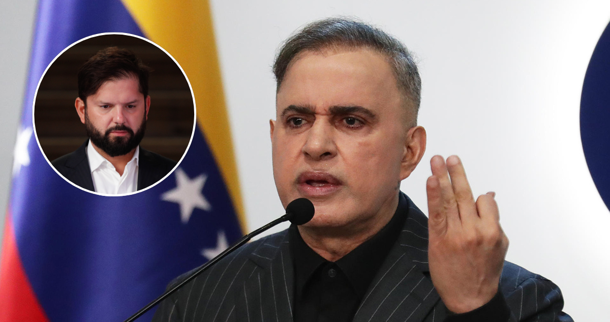 Fiscal general de Venezuela arremete contra Boric y lo acusa de orquestar caso Ojeda contra Caracas