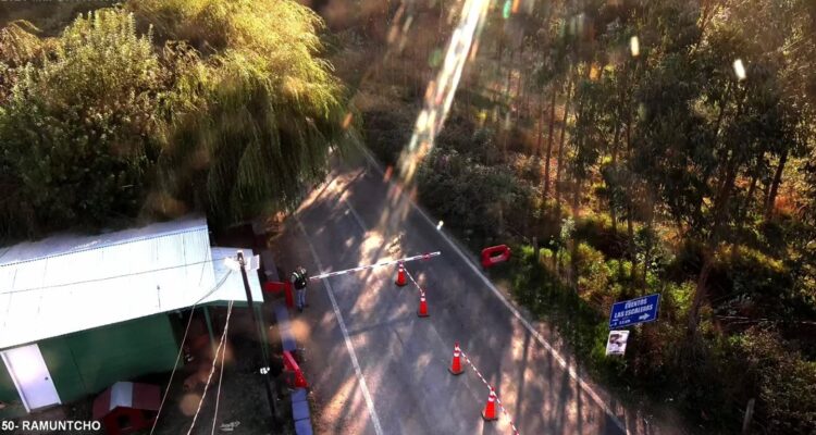 se ve acceso a Ramuntcho desde arriba