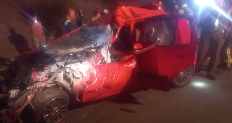 En riesgo vital queda joven que protagoniza accidente en Los Andes