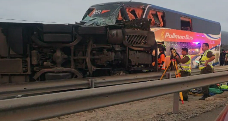 La posible dinámica de tragedia carretera en la Ruta 5 Norte y que dejó seis muertos