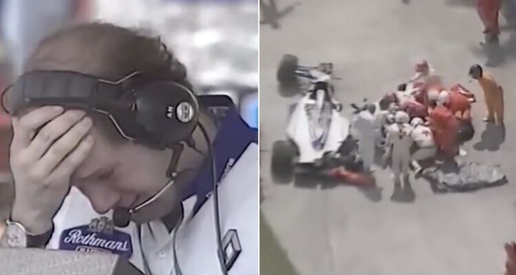 Revelan video de Adrian Newey llorando tras accidente de Senna: 