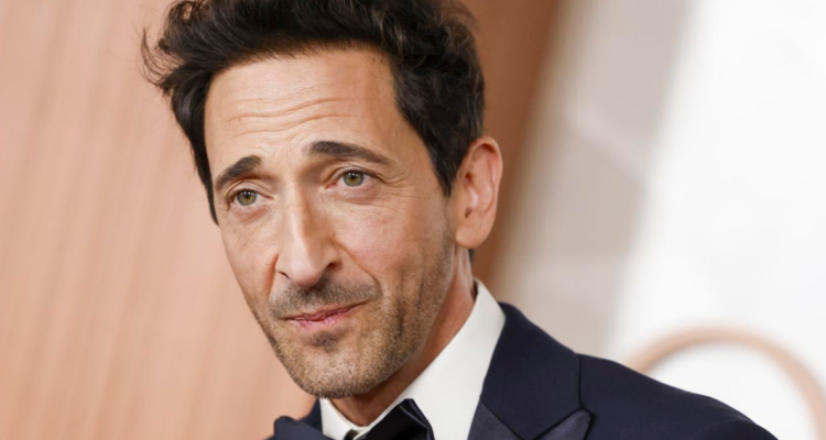 Adrien Brody en los Premios Óscar 2025