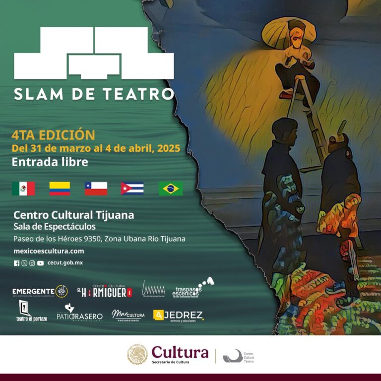 afiche slam de teatro