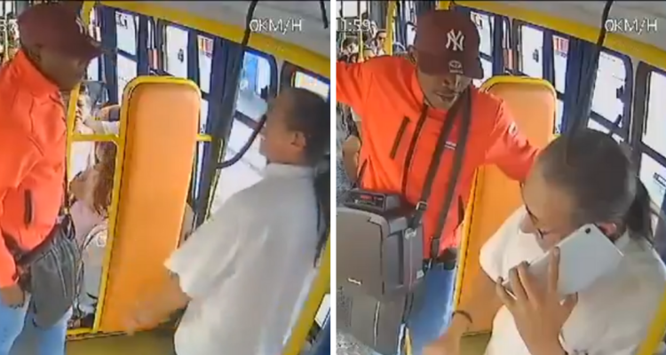 agresión a chofer en antofagasta