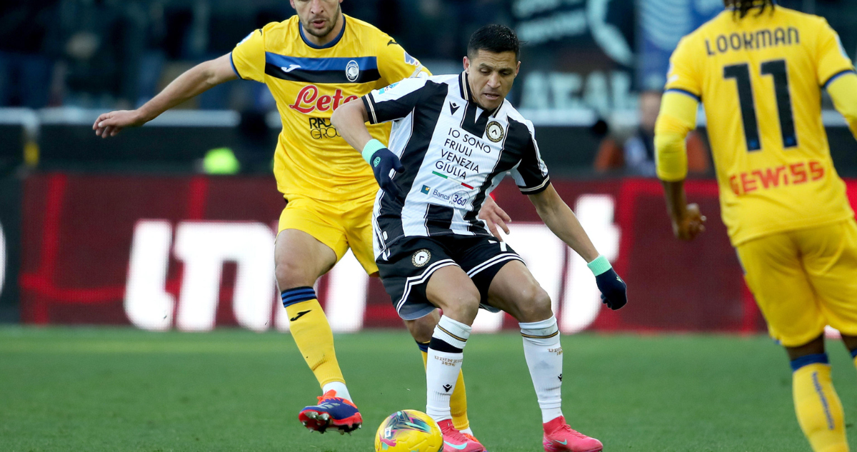En previa de duelos claves de La Roja: Alexis vuelve a ser suplente y Udinese empata de visita a Lazio