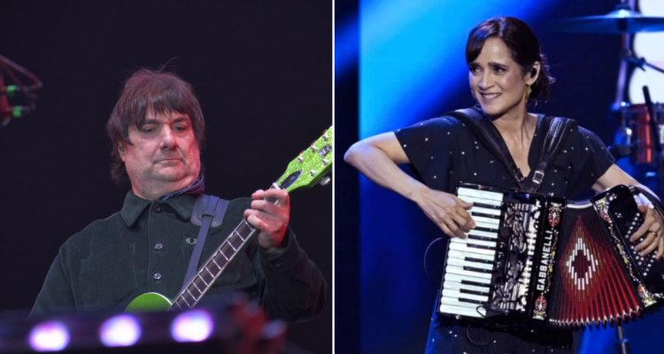 Álvaro Henríquez y Julieta Venegas