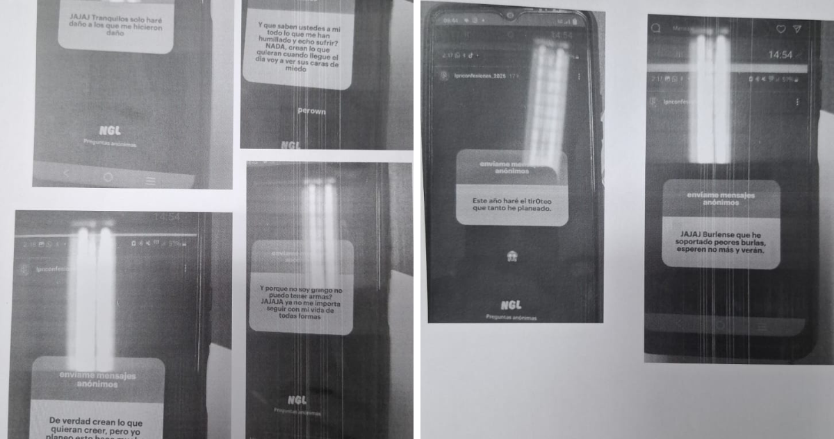 Amenazas de tiroteo a liceo en Temuco