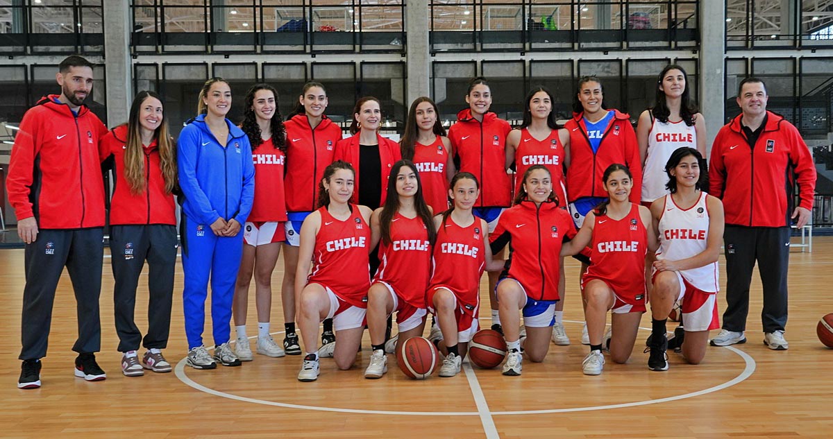 Chile conoció a sus rivales para la AmeriCup 2025 en nuestro país.