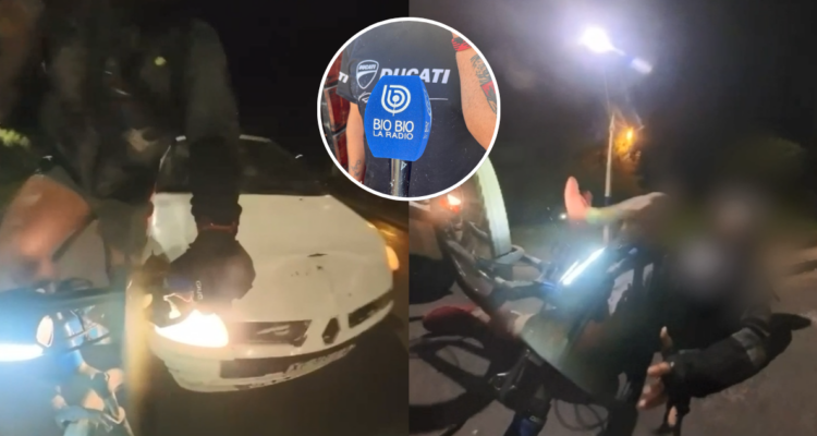 VIDEO | Ciclista sufre violento asalto en Maipú: lo atropellaron para robarle su bicicleta