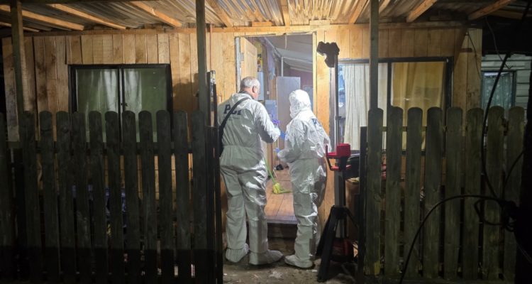 Personal de la PDI por asesinato de mujer en Osorno