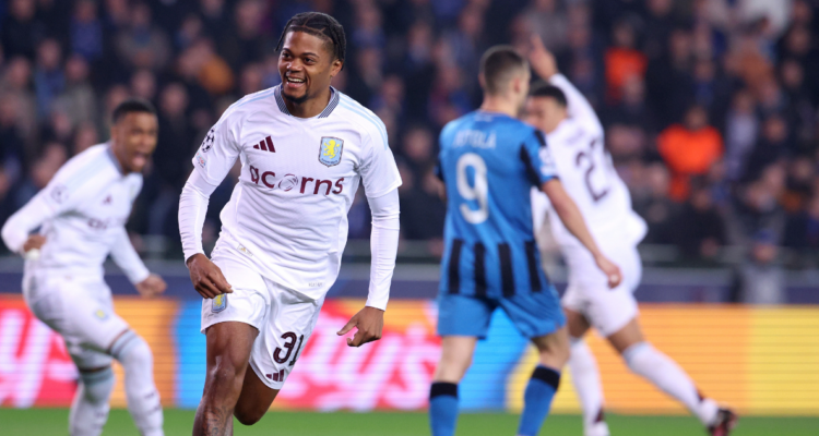 Aston Villa doblega al Brujas y pone un pie en los cuartos de Champions League.