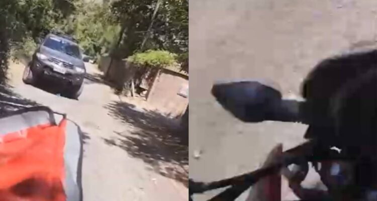 Video muestra cuando sujeto atropella a trabajador de Correos Chile en San José de Maipo: fue detenido