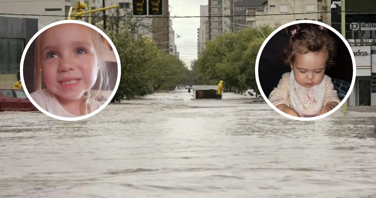 Incesante búsqueda de 2 niñas desaparecidas en medio de tormenta en Argentina: tienen 1 y 5 años