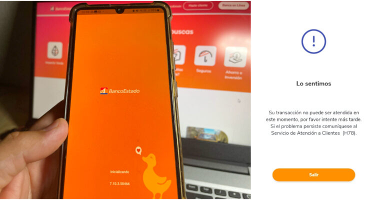 BancoEstado enfrenta nueva caída de su App: usuarios reportan más de tres horas de intermitencias