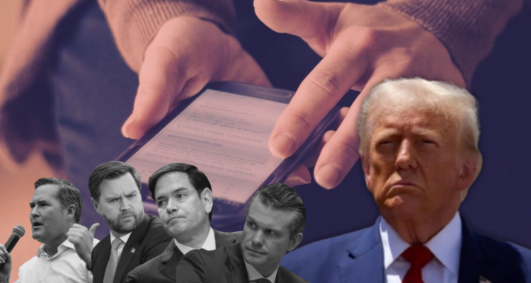 Papelón de asesores de Trump: añadieron a periodista a grupo donde discutían planes secretos de guerra