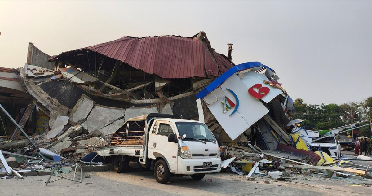 Birmania: terremoto ha dejado más de 1.000 muertos, 2.400 heridos e innumerables daños