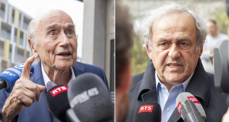 Blatter Platini juicio