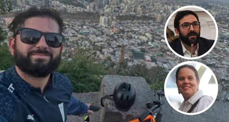 Boric celebra último año de gobierno con foto en el cerro tras terremoto político en La Moneda