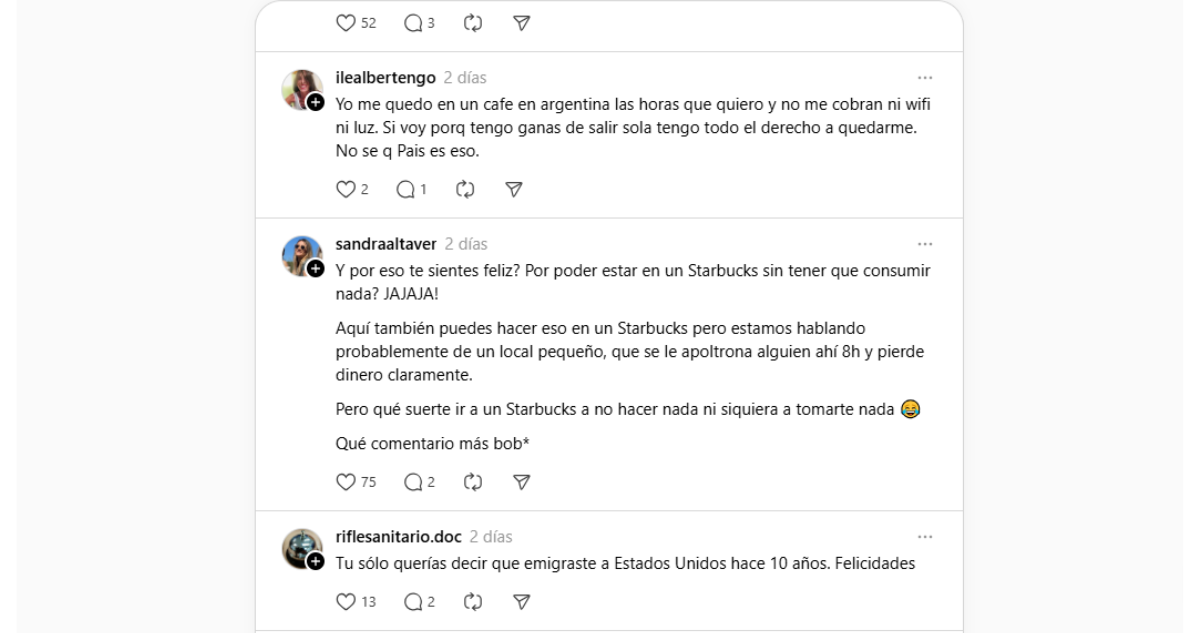 Cafetería cobra luz y wifi a mujer que pasó horas casi sin pedir nada en España y abre debate en redes