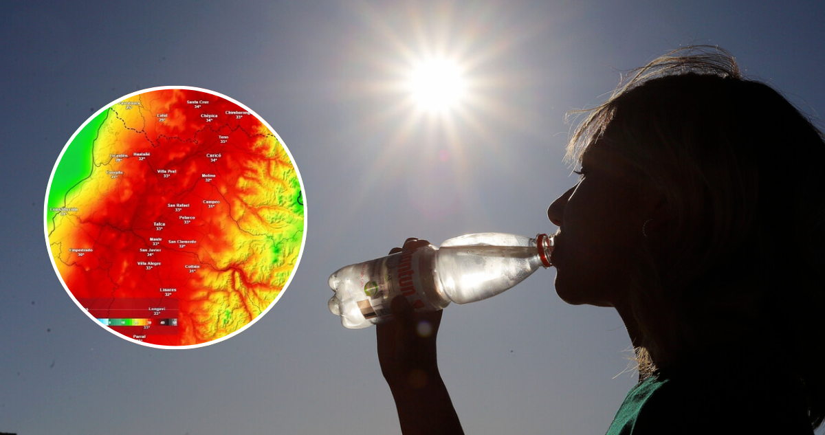 Pronostican temperaturas de hasta 36 °C en la zona central este miércoles: revisa las zonas afectadas