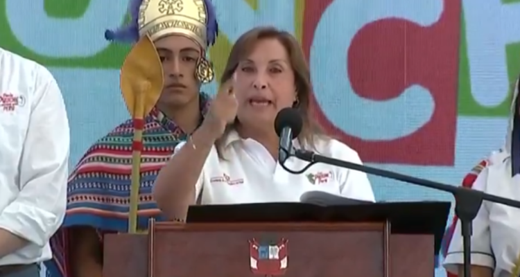 Presidenta Boluarte ante ola criminal en Perú: 