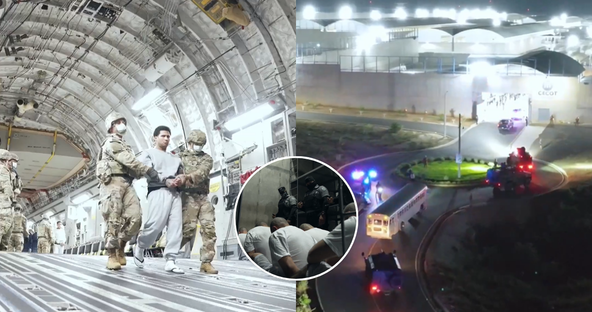 EEUU traslada más asesinos del Tren de Aragua a El Salvador de Bukele, pese a prohibición judicial