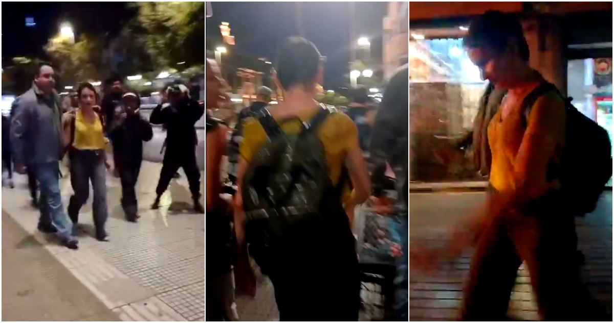 Carolina Tohá sufre agresión callejera en pleno centro de Santiago