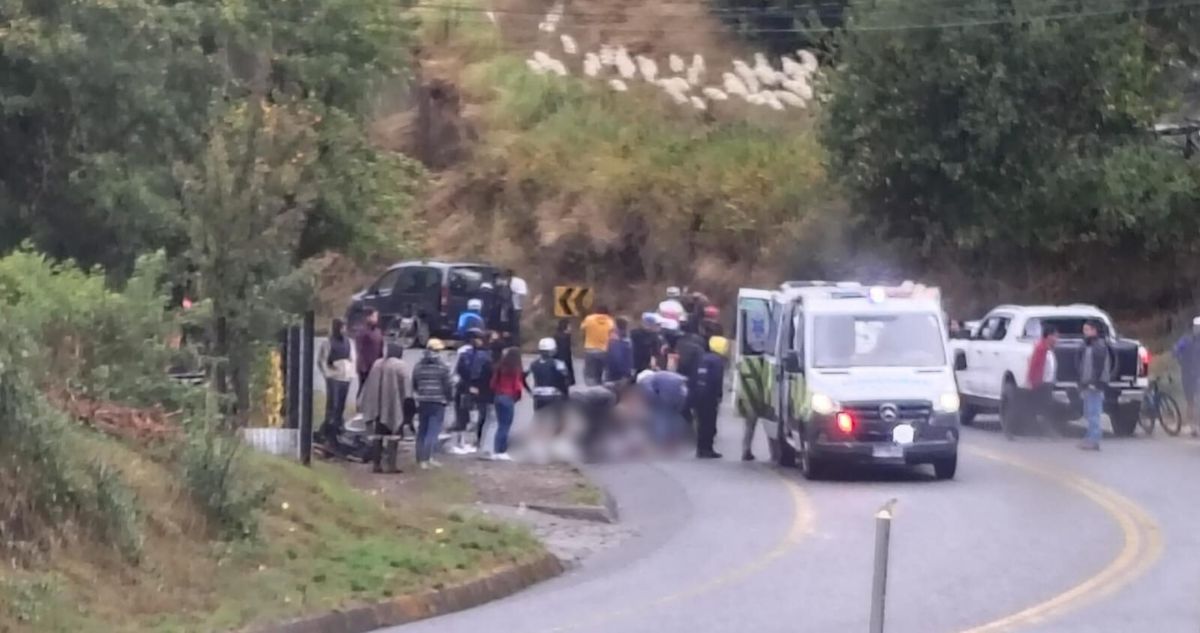 Ciclista muere tras colisionar de frente con otro en medio de competencia en Curarrehue