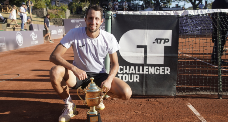 Daniel Galán venció a Thiago Monteiro en set corridos y se coronó campeón del Challenger de Santiago
