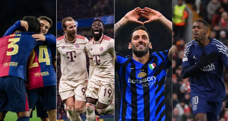 Barcelona, Bayern e Inter avanzan sólidos a cuartos en ’Champions’: PSG dio batacazo ante Liverpool
