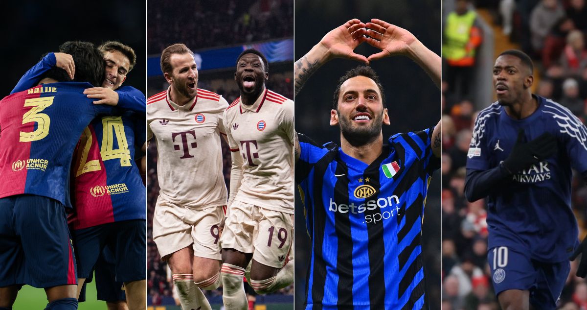Barcelona, Bayern, Inter y PSG avanzan en Champions League: Liverpool eliminado