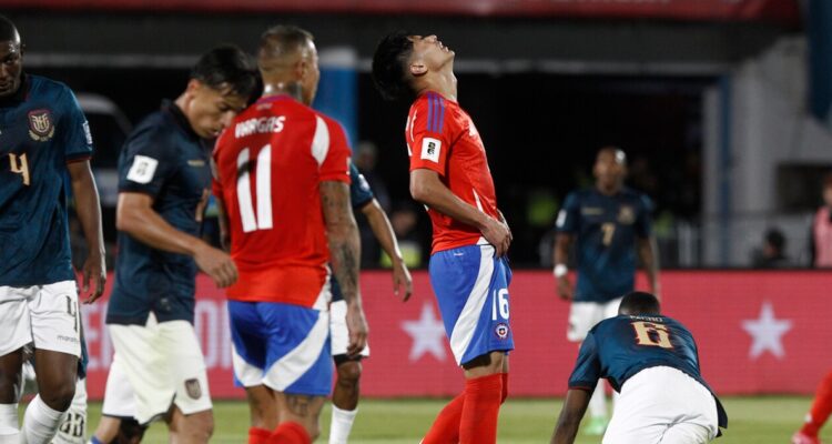 La Roja solo empató con Ecuador por Eliminatorias.