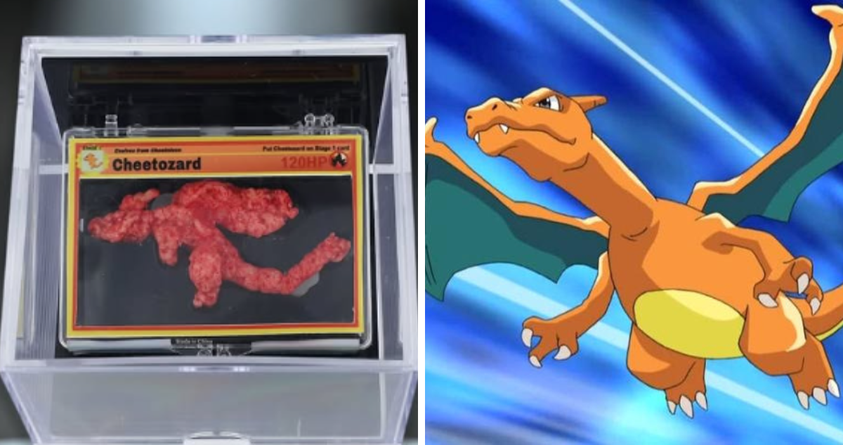 Coleccionista paga más de $81 millones por un cheeto con forma del popular Pokémon Charizard