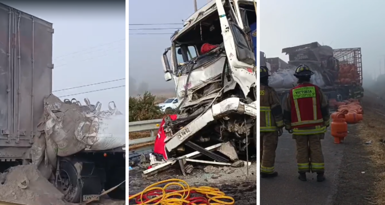 Colisión ruta 5 sur ercilla