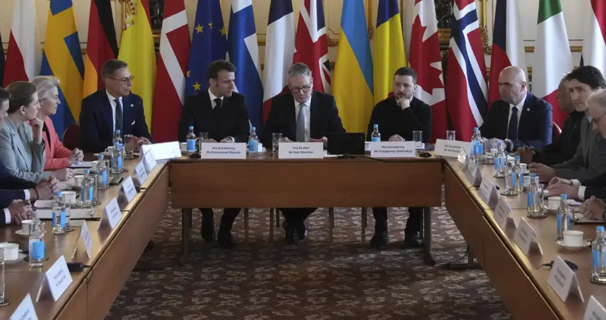 Comienza cumbre clave de países aliados de Ucrania en Londres