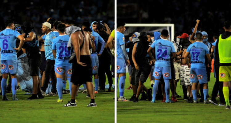 Delincuentes interrumpen duelo que Iquique perdía 0-4 ante UE por Liga de Primera: fue suspendido