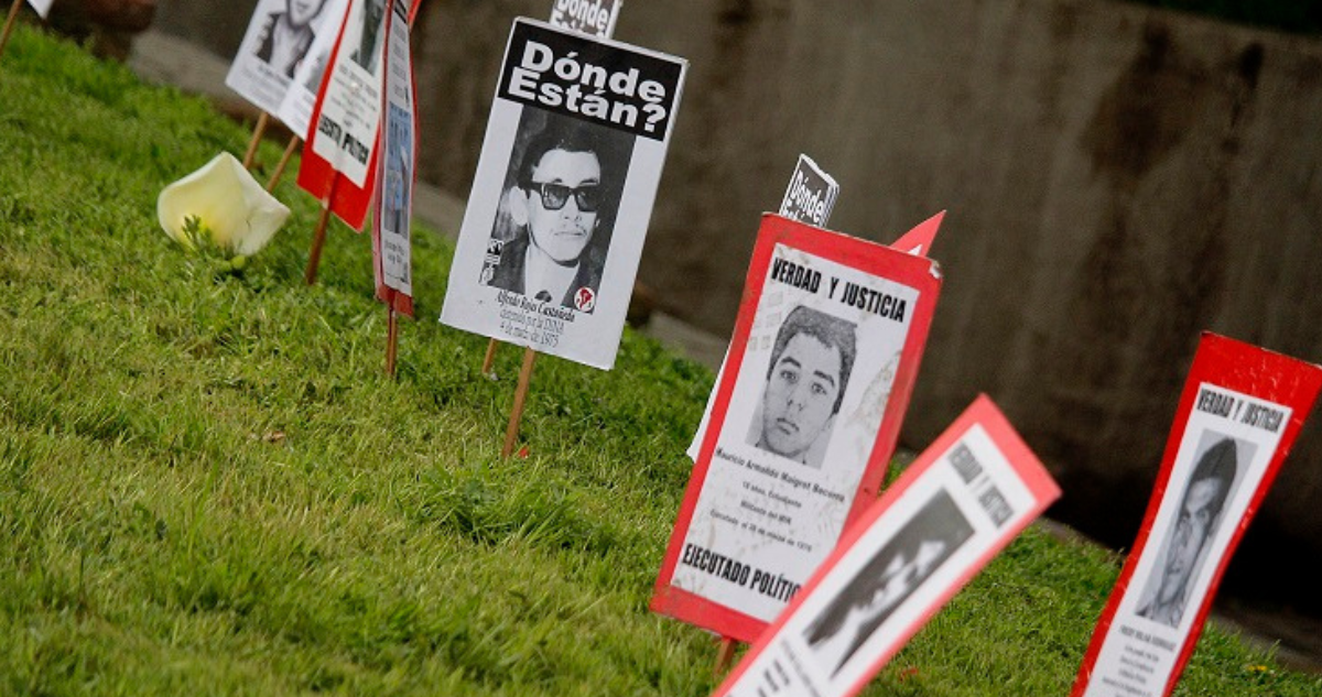 Imagen de detenidos desaparecidos en el marco del caso Laja San Rosendo