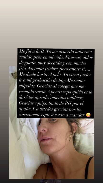 Instagram Storie de Diana Bolocco