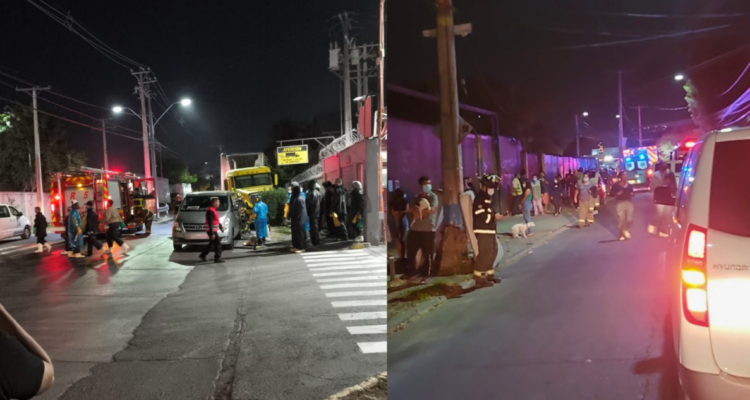 Derrame masivo de amoníaco en empresa Ariztía obliga evacuar a vecinos de La Cisterna por toxicidad