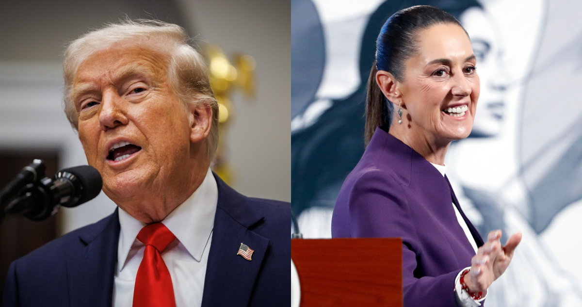 Trump vuelve a aplazar aranceles a México tras hablar con Sheinbaum: tuvieron una excelente llamada