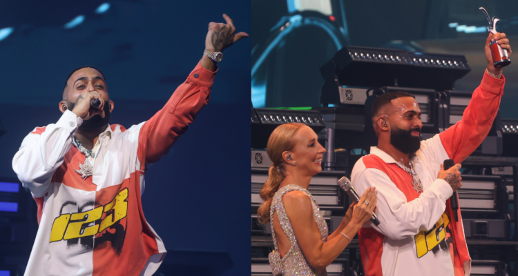 Eladio Carrión hace historia y en menos de 20 minutos se lleva gaviota de plata en Festival de Viña