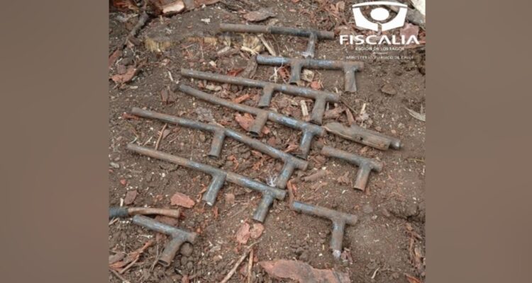 Encuentran armas hechizas en predio forestal que había sido usurpado en San Juan de la Costa