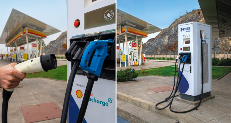 Empresa chilena Enex, licenciataria de Shell, impulsa la electromovilidad con red de carga rápida