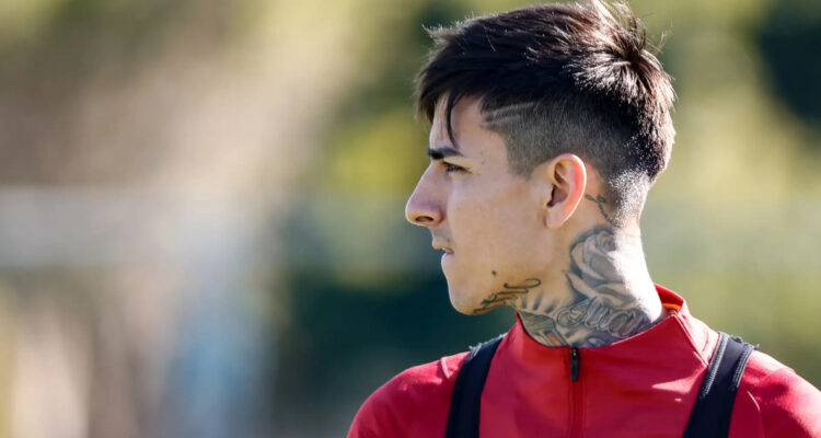 Erick Pulgar entrenando