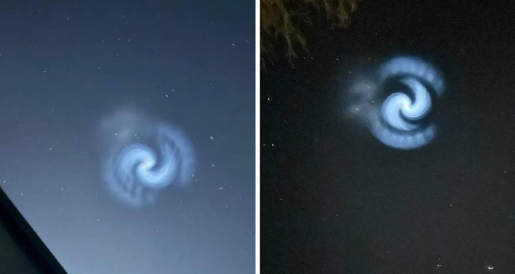 spiral in the sky
