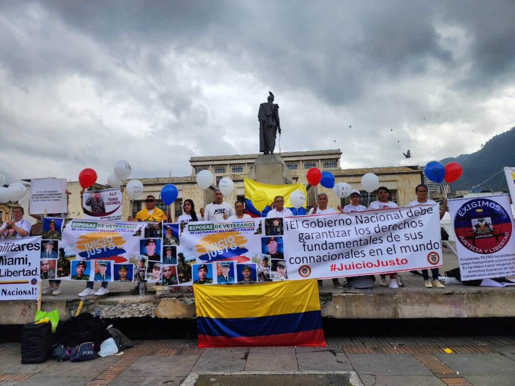 Familiares de mercenarios colombianos detenidos en Haití
