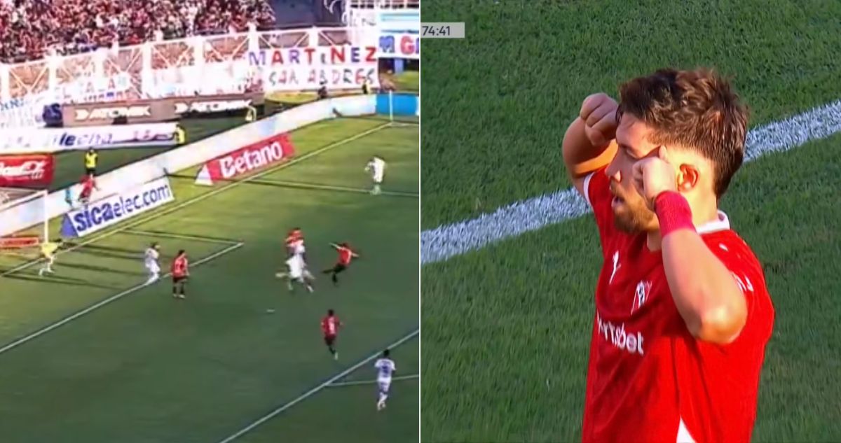 Felipe Loyola, héroe de Independiente en triunfo contra San Lorenzo en Argentina