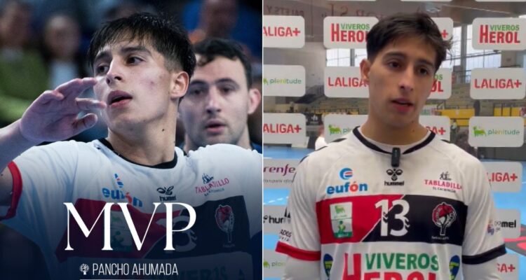 Francisco Ahumada, MVP de la fecha en el balonmano de España