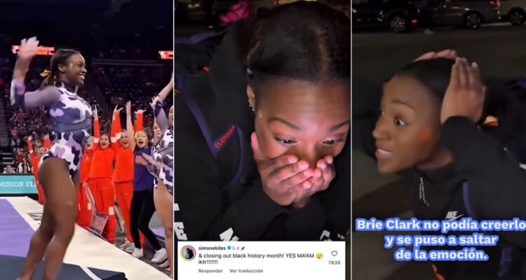 Gimnasta hace historia al imitar salto de Simone Biles: se emocionó al saber que leyenda la felicitó