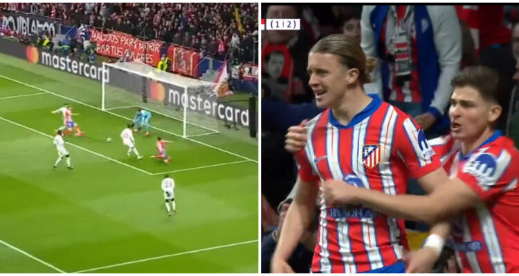 A los 29 segundos: el jugadón y golazo de Atlético que aviva llave contra Real Madrid en Champions